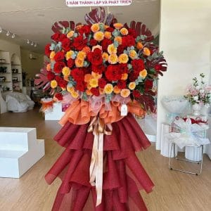 HKT-005 Lẵng hoa khai trương