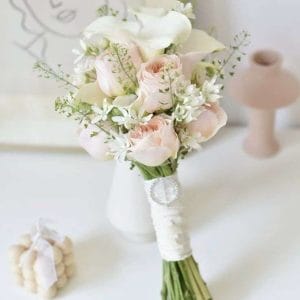 HC-002 Hoa cưới - Hoa hồng