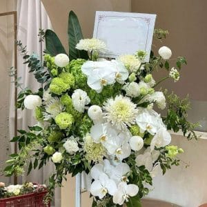 LH-005 Lẵng hoa đơn giản