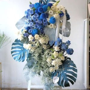 LH-003 Lẵng hoa cách điệu