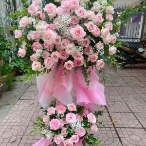 LH-008 Lẵng hoa đẹp