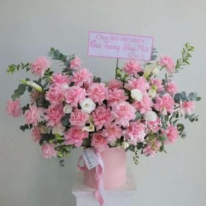 HKT-002 Giỏ hoa khai trương