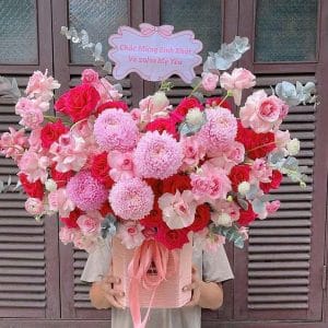 HSN-006 Giỏ hoa sinh nhật