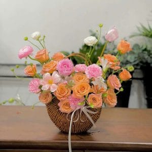 GH-012 Hoa giỏ đẹp