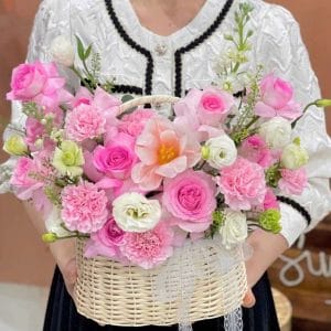 GH-008 Giỏ hoa đẹp